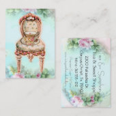 お茶と交響曲 名刺 (正面/裏面)