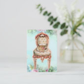 お茶と交響曲 名刺 (スタンド正面)