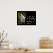 お茶と本のポスター ポスター (キッチン)