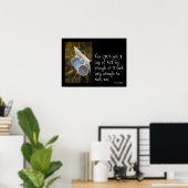 お茶と本のポスター ポスター (ホームオフィス)