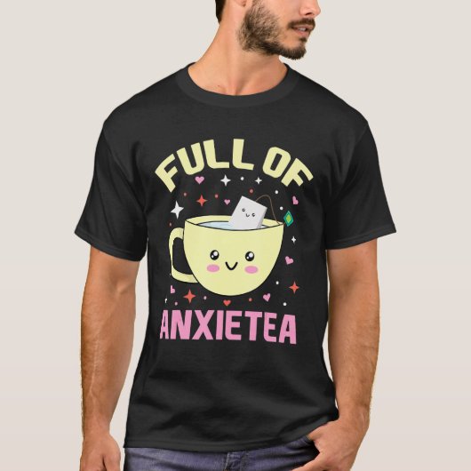 お茶と紅茶のバッグ茶の安息茶の一杯& Tシャツ (正面)