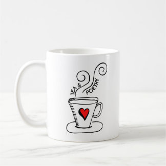 お茶と詩 コーヒーマグカップ