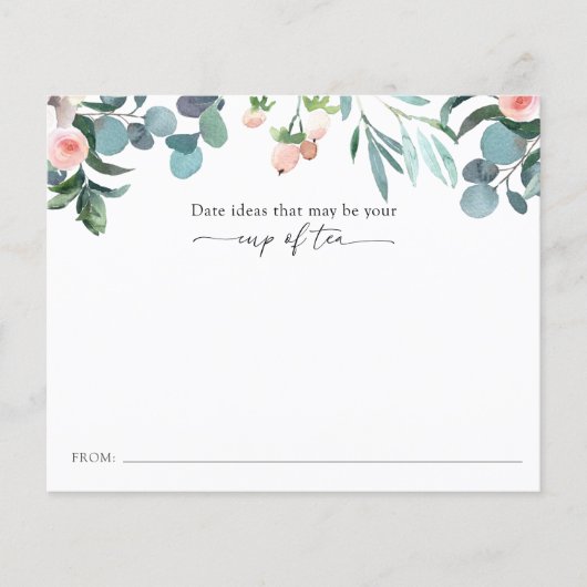 お茶のアイディアになる可能性のある日付 (正面)