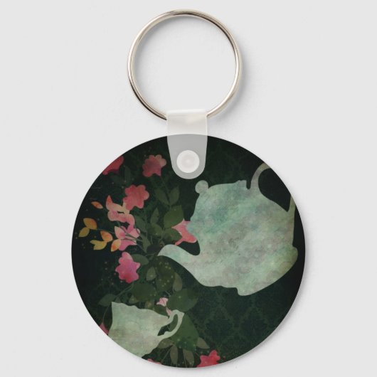 お茶のカップけやちゃん キーホルダー (正面)