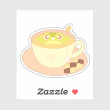 お茶のカップに入ったカエル