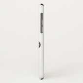 お茶のカップに眠る、かわいいマンガのクリスマス小妖精や小人|過去記事 Case-Mate iPhoneケース (裏面/左)