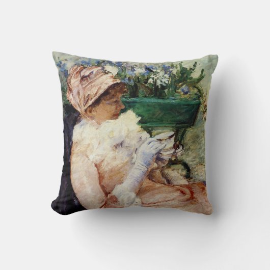 お茶のカップ クッション (正面)