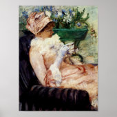 お茶のカップ ポスター (正面)