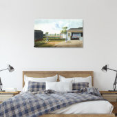 お茶のソート(紙付き) キャンバスプリント (インサイチュ (寝室))