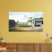 お茶のソート(紙付き) キャンバスプリント (インサイチュ (リビング))