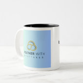 お茶のチャンス ツートーンマグカップ (正面左)