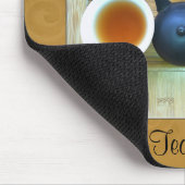 お茶のパーソナライズされたセット静物写真 マウスパッド (コーナー)