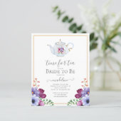 お茶のフローラブライダルシャワー招待状 (スタンド正面)