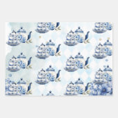 お茶のフローラ子供へ ラッピングペーパーシート (正面2)