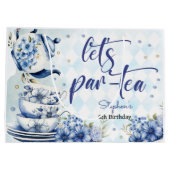 お茶のフローラ子供へ ラージペーパーバッグ (裏面)