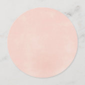 お茶のベイビーシャワーメニュー丸型 メニュー (裏面)