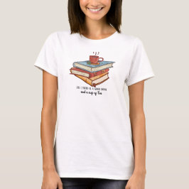 お茶のマグカップの読良いカップかわいい Tシャツ
