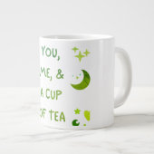 お茶のマグカップデザインのyou me&a ジャンボコーヒーマグカップ (正面右)