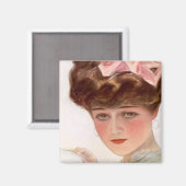 お茶のマグネットの吸込み マグネット (正面/裏面)