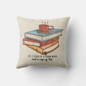 お茶のマグリ読ネンの良い本フェイク杯 クッション (裏面)