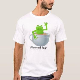お茶の中のカエル Tシャツ