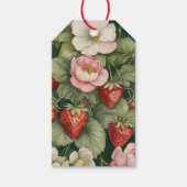 お茶の交換リクエストのエンクロージャカード – お茶のバッグの形状 ギフトタグ (正面)