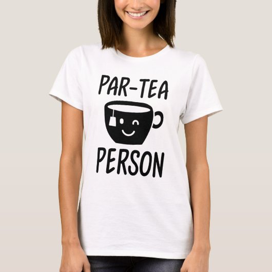 お茶の人 Tシャツ (正面)
