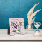 お茶の妖精 フォトプラーク (インサイチュ)