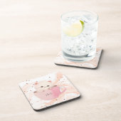 お茶の子のかわいい子 コースター (右側)