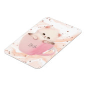 お茶の子のかわいい子 マグネット (左側)