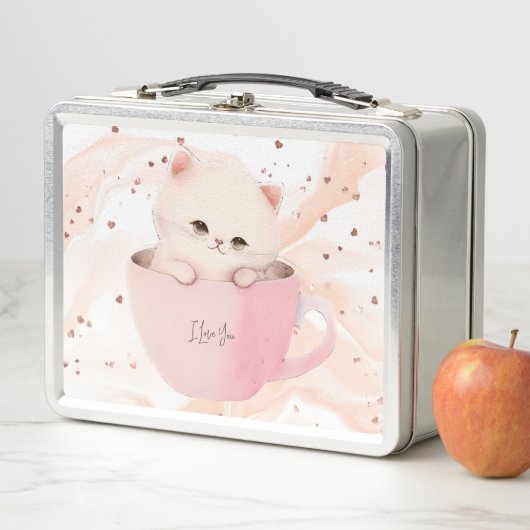 お茶の子のかわいい子 メタルランチボックス (インサイチュ)