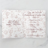 お茶の季節のご招待 カード (内部)