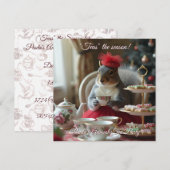 お茶の季節のご招待 シーズンカード (正面/裏面)