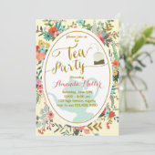 お茶の招待 招待状 (スタンド正面)