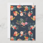 お茶の招待 招待状 (裏面)