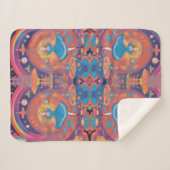 お茶の時間だよアリス シェルパブランケット (正面(横))