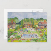 お茶の時間です ポストカード (正面/裏面)