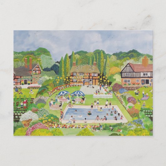 お茶の時間です ポストカード (正面)