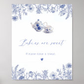 お茶の時間の赤ちゃんシャワーベビーは甘い ポスター (正面)