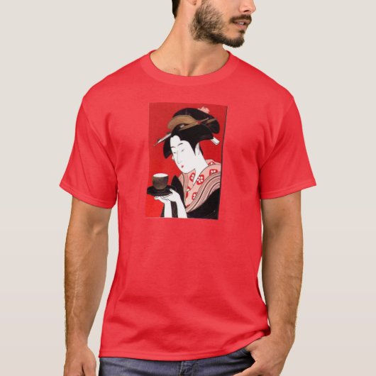 お茶の時間はGで良い日と良い夜を持つ Tシャツ (正面)