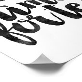 お茶の時間を作る ポスター (角)