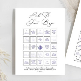 お茶の時間ゲストビンゴゲームを見つける