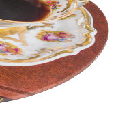 お茶の時間デザイン カッティングボード (角)