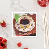 お茶の時間デザイン スタンダードカクテルナプキン (インサイチュ)