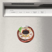 お茶の時間デザイン マグネット (インサイチュ (食洗機))