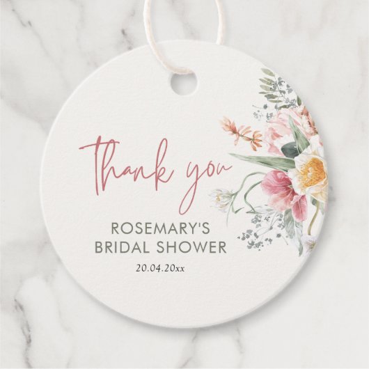 お茶の時間フローラ フェイバータグ (正面)