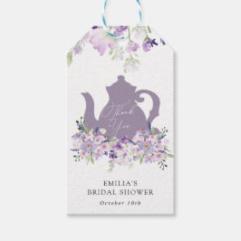 お茶の時間ブライダルシャワーありがとうギフトラベル ギフトタグ