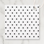 お茶の時間ブライダルシャワーサンキュークラシックラウンド フェイバータグ (裏面)