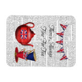 お茶の時間2 マグネット (横)