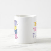 お茶の時間 – お茶好き コーヒーマグカップ (中央)